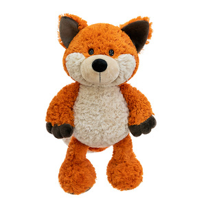 Peluche Volpe Arancione, Simpatico Lupo in Pelle di Pecora, Morbido Compagno di Sonno, Regalo di Compleanno per Ragazze - Product Image 5