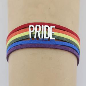 <span class=keywords><strong>Gay</strong></span> Pride LGBT Rainbow Bracelet Infinity Love <span class=keywords><strong>Amistad</strong></span> Regalos Boda Encantos Joyería personal - Product Image 5