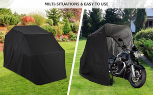 Tente de protection pour moto personnalisable Aoshuna pour <span class=keywords><strong>Aprilia</strong></span> ARCH Roof, tissu Oxford 600D, structure en acier inoxydable, pliable - Product Image 5