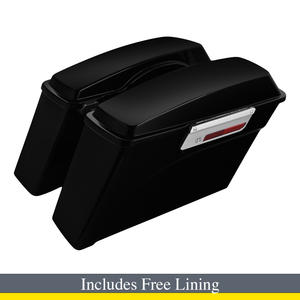 Boîtes latérales ABS pour <span class=keywords><strong>moto</strong></span>, sacoches latérales et bagages pour <span class=keywords><strong>Harley</strong></span> <span class=keywords><strong>Davidson</strong></span> Touring 1993-2013 - Product Image 2