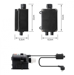 Souffleur d'air électrique en aluminium de qualité professionnelle portable 1HP 0,75KW avec un débit d'air jusqu'à 500CFM pour spas, baignoires et bains à remous - Product Image 4