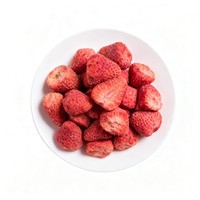 Voedselveilige premium gevriesdroogd fruit groothandel voor bak ingrediënten en smoothie mixen van gevriesdroogde aardbeien