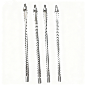 Hyx CNC chính xác gia công dịch vụ tùy chỉnh bốn trục khuấy que nhôm Vật liệu khoan - Product Image 3