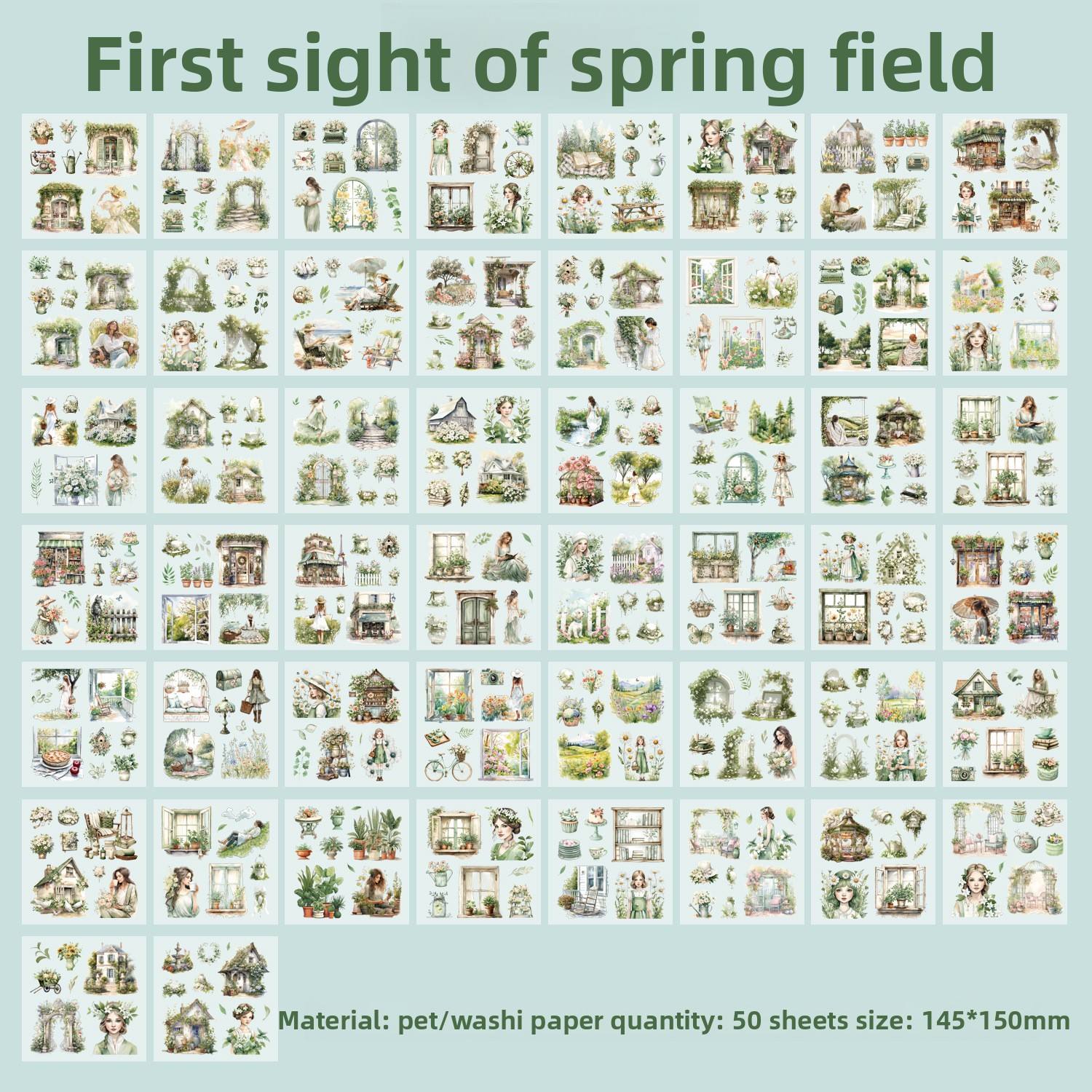 First Glimpse of Spring Fields