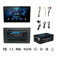 Autoradio Android 13 OEM MFI True 8 Core 9 pouces avec amplificateur, CarPlay sans fil, caméra 360°, navigation GPS, lecteur multimédia, écran