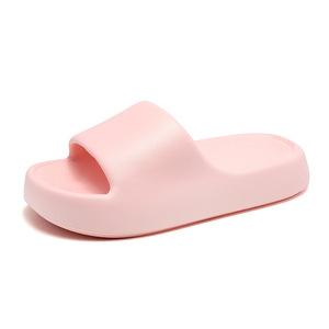 Peep Toe Flip Flops Green EVA <b>Cushioned</b> Home Outdoor Summer <b>Slippers</b> - Product Image 5
