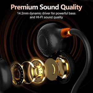 Audífonos Deportivos Ortizan de Conducción Aérea, Bluetooth 5.3, Inalámbricos, Resistentes al Agua IPX6, 10 Horas de Duración de Batería - Product Image 3