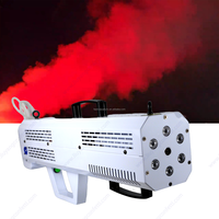 Pistolet à colonne d'air LED RGB 1500W portable, générateur de fumée pour Noël, concerts, boîtes de nuit, DJ, fêtes - Effet de scène pour événements, danseurs - Meilleures ventes