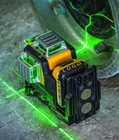 Offre Spéciale : Niveau laser rotatif 360° à 12 lignes auto-nivelant, portable et durable pour la construction