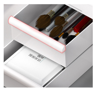 Hộp đựng mỹ phẩm, đồ trang điểm bằng nhựa, ngăn kéo 3 tầng, để bàn lớn - Product Image 2