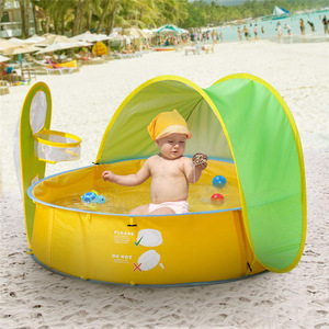 <span class=keywords><strong>Tente</strong></span> de plage pop-up MaiBeiBi pour bébé avec auvent, piscine portable d'extérieur pour enfants, piscine à balles multifonction pour tout-petits - Product Image 1