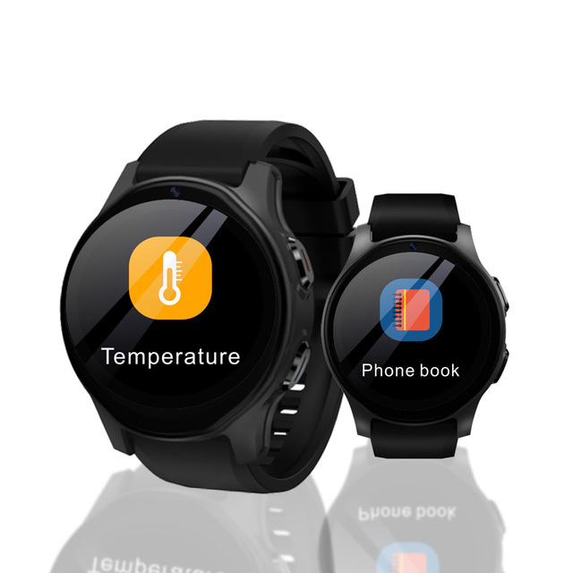 Manufacturer Design Elderly SOS Watch VL18 Mini Personal GPS Tracker SOS Position Fall Alert Emergency Watch with Temperature