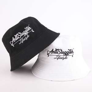 Tùy Chỉnh Rộng Brim Có Thể Đảo Ngược Xô Mũ Với Thêu Logo Ngư Dân Flat Top Trống Tinh Khiết Bông Đồng Bằng Unisex Cá Hat - Product Image 6