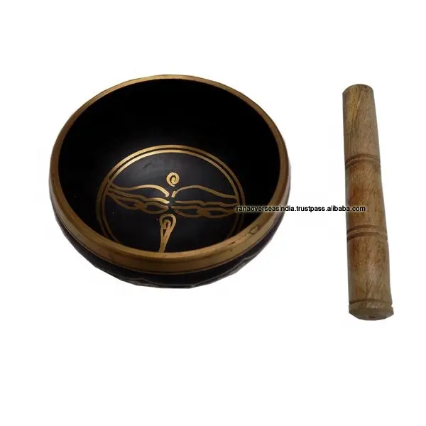 High Selling Handmade Metal Singing Bowl With Wooden Stick For Meditation , Stress Relief , Deep Relaxation At Reasonable Price