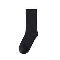 Chaussettes en polyester tricotées respirantes pour femme, motif rayé, douces et chaudes, usage quotidien, anti-transpiration, style décontracté, vente en gros usine