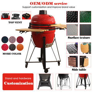 <span class=keywords><strong>Barbecue</strong></span> Kamado en céramique 19 pouces pour camping et extérieur, fumoir, vente en gros directe usine chinoise - Product Image 6