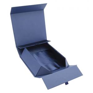 Blue Folding Decorative <b>Storage</b> <b>Box</b> 280X230X80mm - Product Image 3