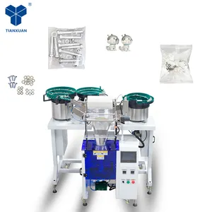 Multifunction Hardware Fastener Granule Counting Filling Sealing Pouch Bag Packaging Machines 3 Side Seal, Fin Seal Guangdong