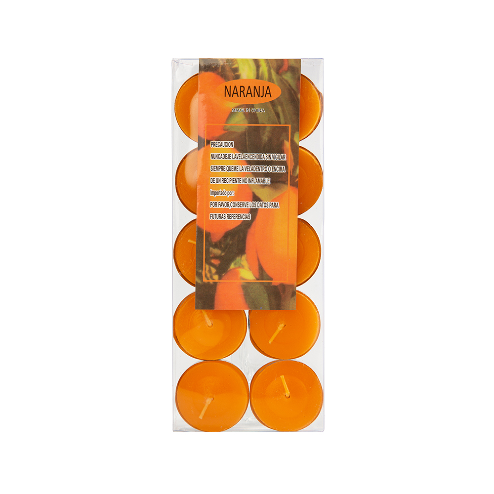 10 pièces-leom orange