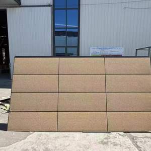 ألواح معدنية زخرفية مقاومة للحريق وصديقة للبيئة ومقاومة للماء، ألواح ساندويتش من البولي يوريثان بنسيج الطوب للجدران المعدنية في المباني - Product Image 6