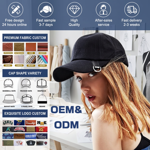 <span class=keywords><strong>Casquette</strong></span> de baseball décontractée à 6 panneaux de style sportif respirant de haute qualité avec logo brodé personnalisé - Product Image 6