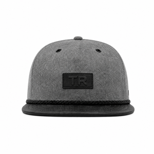 Casquette de baseball en <span class=keywords><strong>laine</strong></span> mérinos avec patch en cuir personnalisé, visière plate, style Dad Hat, Snapback Gary, pour marque exclusive, fabriquée en usine BSCI - Product Image 2