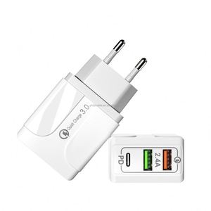 Quick Charger <b>Adapter</b> Multi-Port <b>USB</b> QC3.0 Fast Charger Head PD+2USB <b>Type</b>-<b>C</b> Interface 2.4A Travel Charger for EU/US Features - Product Image 6