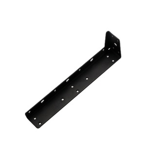 Heavy Duty Triangular <b>Bracket</b> <b>Shelf</b> Support Cold Rolled Steel <b>Black</b> Wall Mounting <b>Bracket</b> For Storage Rack TV Cabinet - Product Image 2