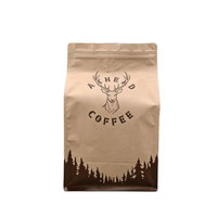 Sachet latéral personnalisé en aluminium et plastique pour emballage de miel, thé, café, lait en poudre