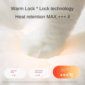 Yeni Cadılar Bayramı Komik Sevimli Sıcak Tavşan Kürkü/Kuzey Poları Hafif 4.0kg Kedi ve Köpekler İçin Evcil Hayvan Yuvası-Tüm Mevsimler - Product Image 4