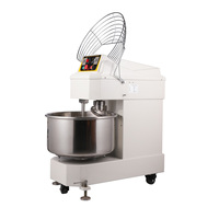 Mélangeur à spirale électrique professionnel pour pâte, capacité 80 litres, mélange eau-farine, faible bruit, certifié CE, équipement de boulangerie