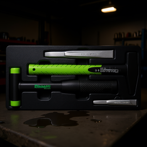 Kit d'outils de réparation automobile Fasano, 5 pièces, kit professionnel pour mécaniciens avec marteau et ciseaux pour travaux de précision - Product Image 3