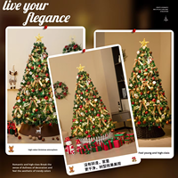 Arbre de Noël LED géant en PVC de qualité supérieure, 1,8 m, avec lumières, nœud et boîte cadeau, alimenté par piles, pour la maison et l'intérieur – Vente en gros usine