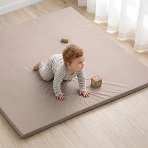 Alfombra de Juego para Niños Pequeños, Ecológica, Suave, Moderna, Impermeable, Alfombra de Gateo para Sala de Estar, Cuarto de Juegos, Dormitorio, Muebles Infantiles - Product Image 1