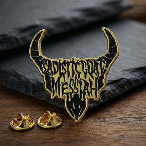 Set <span class=keywords><strong>de</strong></span> pines <span class=keywords><strong>de</strong></span> metal <span class=keywords><strong>de</strong></span> aleación <span class=keywords><strong>de</strong></span> zinc con temática <span class=keywords><strong>de</strong></span> <span class=keywords><strong>terror</strong></span> vintage, estampados en relieve y esmaltados en 3D, personalizados <span class=keywords><strong>de</strong></span> fábrica para coleccionistas - Product Image 2