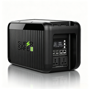 เครื่องกำเนิดไฟฟ้าพลังงานแสงอาทิตย์ 300W 600W 1000W 3000W 2000W 5000W แบบเงียบ 1004Wh สำหรับตั้งแคมป์กลางแจ้ง สถานีไฟฟ้าพกพา SUPSRSAFE - Product Image 1