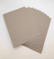 Meilleur prix Emballage recyclé Panneau gris OEM Carton gris personnalisé Feuille de papier composite Panneau de fabrication