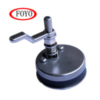 FOYO Neuf Loquet de compression Grand en acier inoxydable pour trapes de pont marin, sans verrouillage