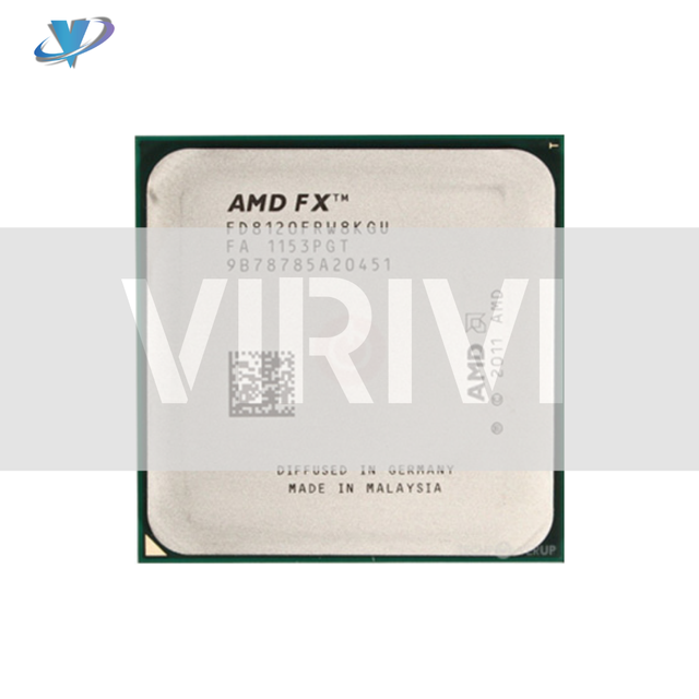 For FX-8120 Desktop Processor 8 Cores 3.1GHz Base 8MB Cache 125W TDP AM3+ Socket CPU