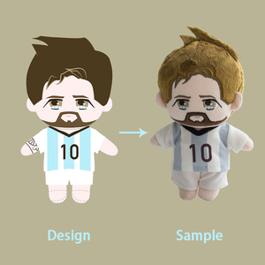 Muñeco <span class=keywords><strong>de</strong></span> Peluche Personalizado <span class=keywords><strong>de</strong></span> Alta Calidad del Jugador <span class=keywords><strong>de</strong></span> Fútbol <span class=keywords><strong>Messi</strong></span>, Mascota Unisex con Imagen <span class=keywords><strong>de</strong></span> Estrella del Fútbol, Material <span class=keywords><strong>de</strong></span> Algodón, <span class=keywords><strong>Copa</strong></span> <span class=keywords><strong>de</strong></span> PP - Product Image 1