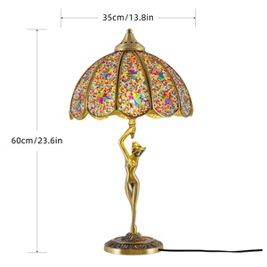 Handmade Thổ Nhĩ Kỳ Phong Cách Tất Cả Các Đồng Bảng Đèn Với Khảm Kính Màu Dome Bóng Linh Hoạt E14 Bóng Đèn Cơ Sở Điện Cung Cấp - Product Image 5