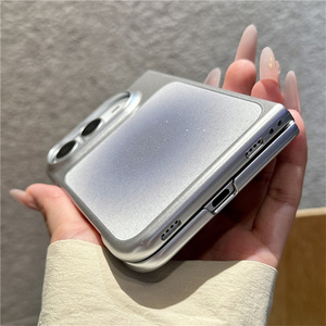 เคสโทรศัพท์มือถือแบบพับได้ รุ่น 2026 Bumper Glitter ผลิตจากเรซิ่น พร้อมแม่เหล็ก สำหรับ iPhone 18 Duo ลายเส้นสีรุ้ง  พร้อมกรอบแม่เหล็กปิดหน้าจอ ฝาหลังแบบใหม่ - Product Image 6