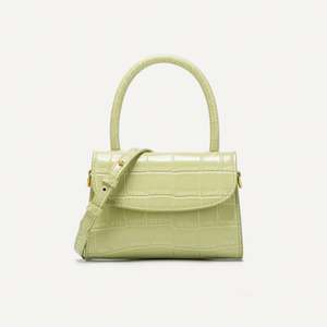 Venta al por mayor nueva moda PU bolso personalizado para las señoras con logotipo personalizado 1-1.9L de capacidad de cierre de botón - Product Image 3