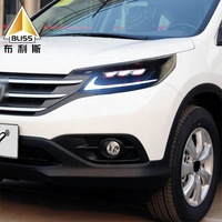Kit de phares de conversion TQD31 avec projecteurs LED pour voitures, couvercles de phares pour Honda CRV 2012-2014