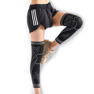 Nhà máy thể thao trực tiếp bê bảo vệ đầy đủ chân đàn hồi chống trượt chân bảo vệ cho khum bóng rổ Con lăn khuỷu tay Miếng đệm đầu gối - Product Image 1