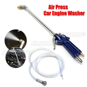 Herramienta limpiadora de aceite de motor de 400 mm, pistola de limpieza para coche, herramienta neumática de agua con manguera de 120 cm, piezas de maquinaria, cuidado del motor de aleación - Product Image 2