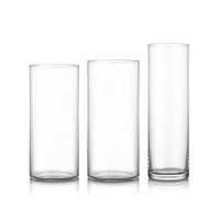 Verres Collins simples, forme cylindrique, verre à boisson, verre sans pied, tumbler à cocktail Tiki