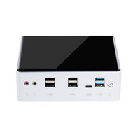 Mini PC Intel NUC I7-10610U con RAM DDR4, HD, DP, Sistema Barebone Compatible con Tarjeta SD para Hogar/Oficina/Escuela