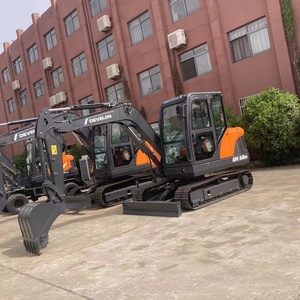 Nouvelle Mini-Excavatrice sur Chenilles DEVELON Doosan DX60D DX60 de Haute Qualité, Petite Excavatrice Hydraulique pour Travaux de Construction, Prix Bas, Vente Chaude - Product Image 2