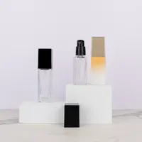 Airless Pump Glass Toner Spray Bottles, Skincare Bottle